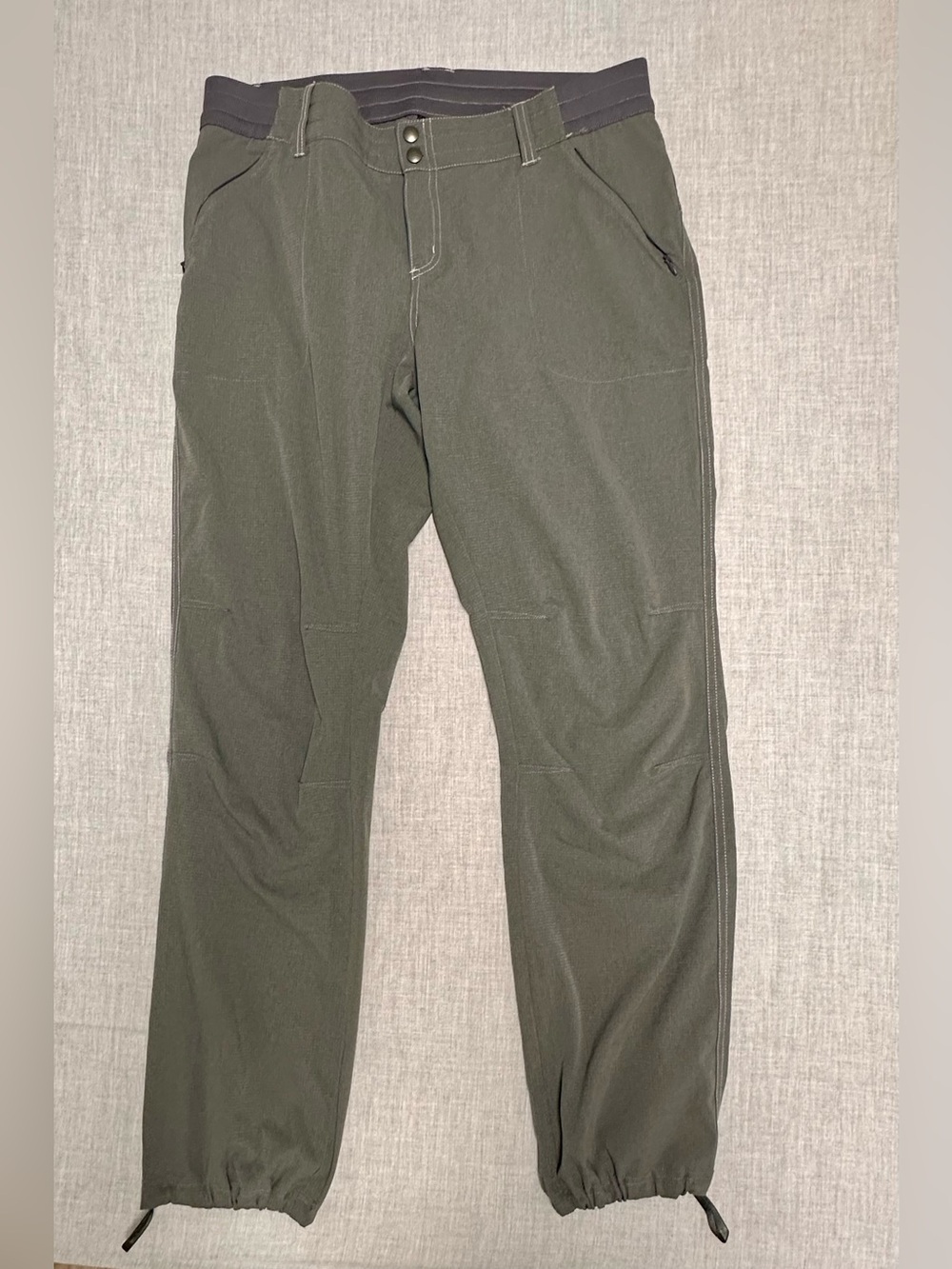 KÜHL Strattus Ripstop Women's Hiking Pants - Gray - Size 12 Reg